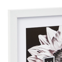 White Calla Wood Photo Frames (Set of 6)